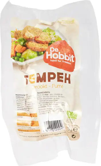 De Hobbit Organic Smoked Tempeh 170gr glutenfree