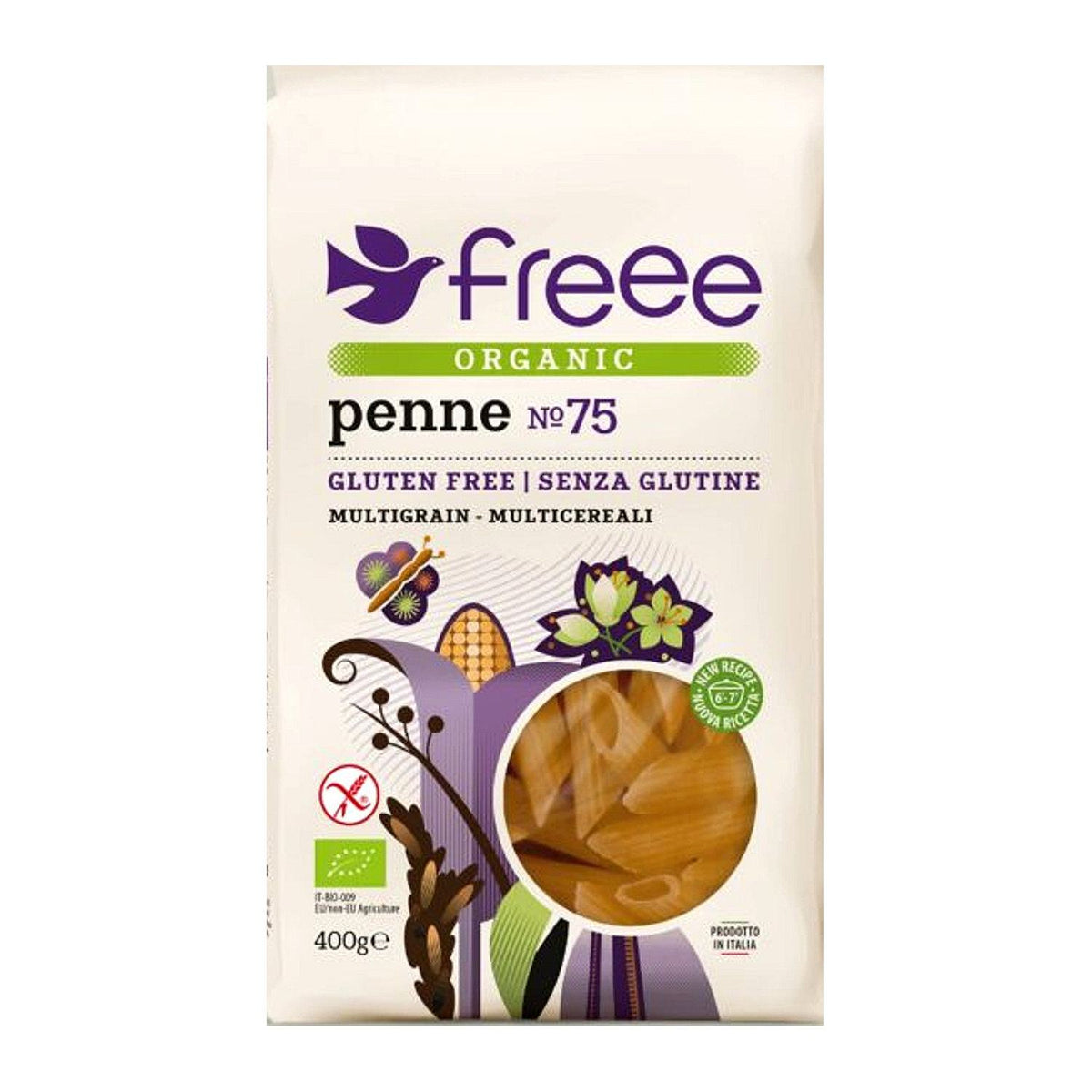 Doves Farm Freee Organic Gluten Free Multigrain Penne Pasta 400g