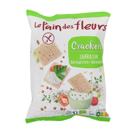 Le Pain des Fleurs 有機蕎麥脆餅海鹽 150 克無麩質
