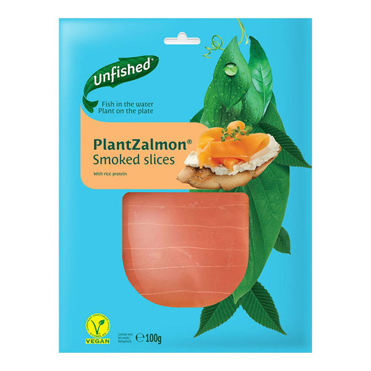 未捕撈的Verdino煙燻鮭魚片100克