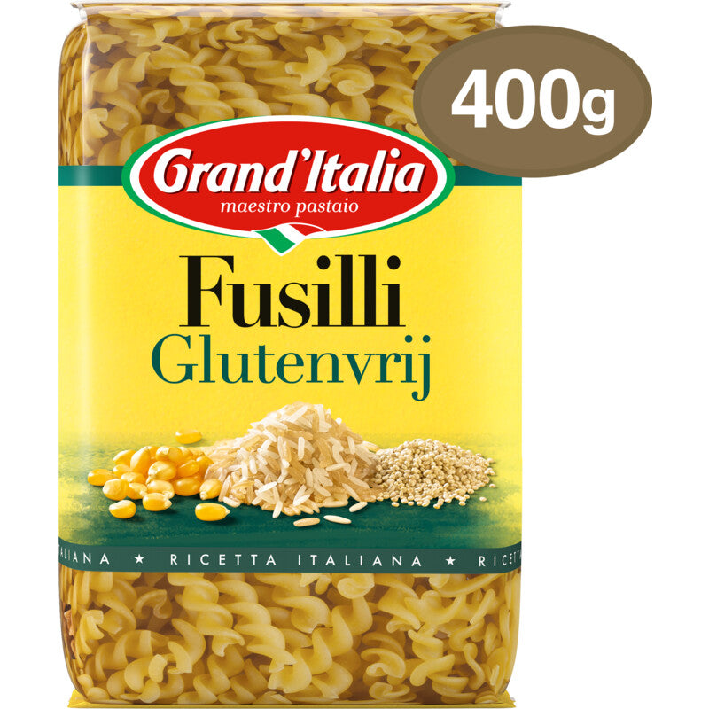 Grand' Italia Fusilli pasta glutenfree 400gr