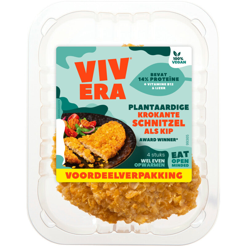 Vivera Chicken Schnitzel (4x) 400gr