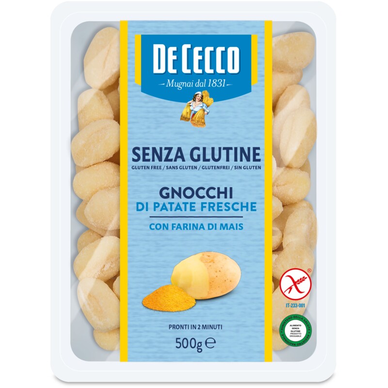 De Cecco Gnocchi di patate pasta glutenfree 500gr