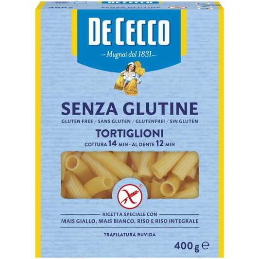 De Cecco Tortiglioni Rigatoni 無麩質義大利麵 400 克
