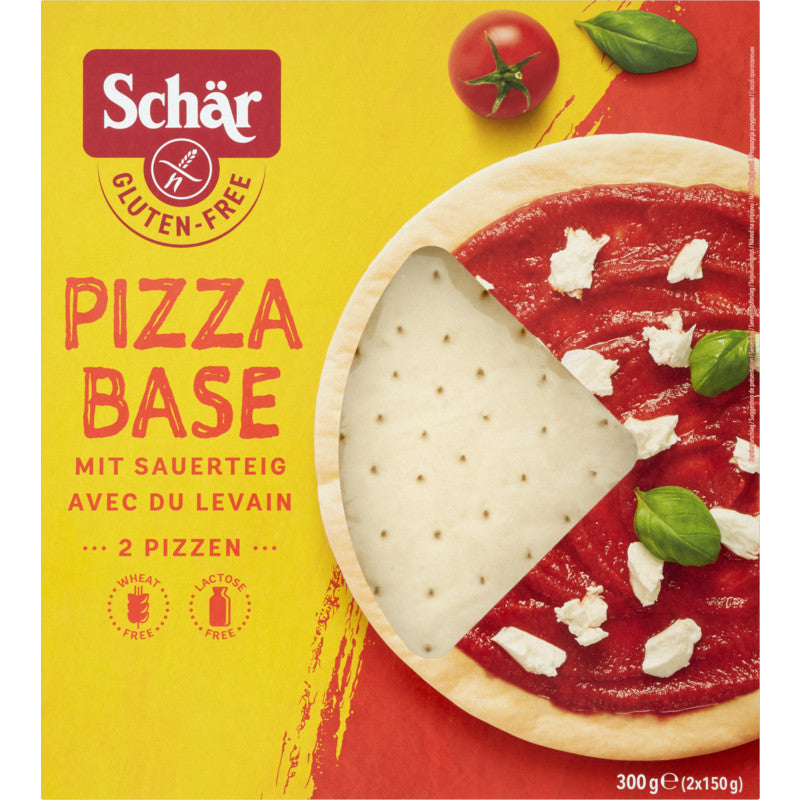Schar 2x Pizza base 300gr glutenfree