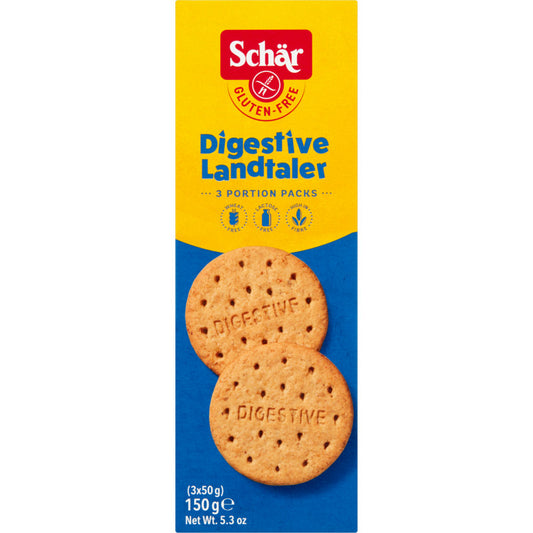 Schar 消化 Landtaler 餅乾 150 克,無麩質