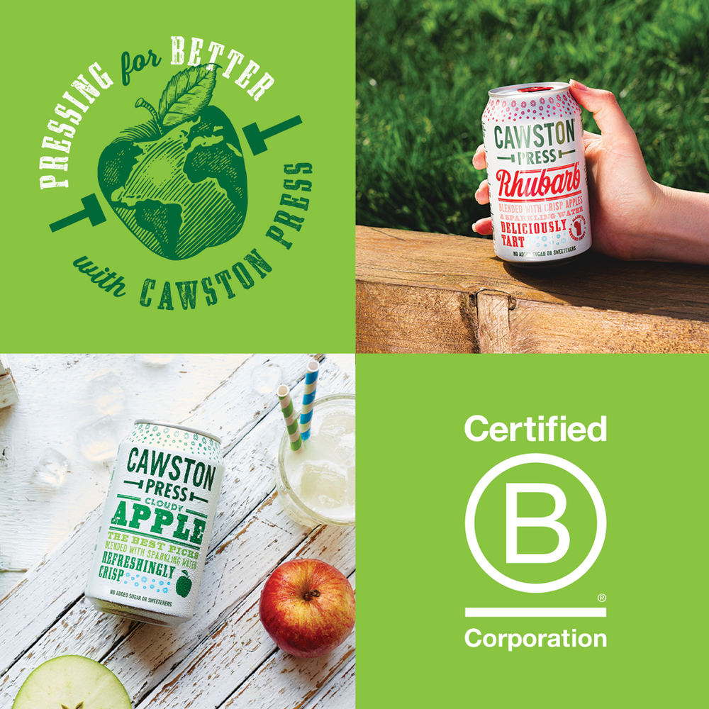 Cawston Press Apple Sparkling water natural (no added sugar) 330ml