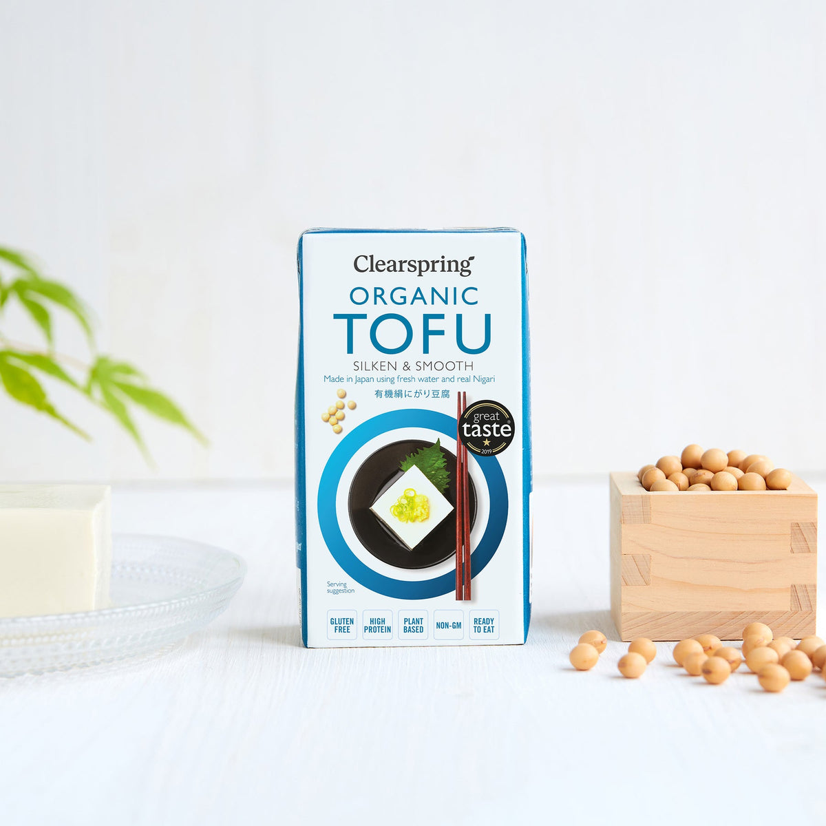 Clearspring Organic Tofu natural 300gr glutenfree