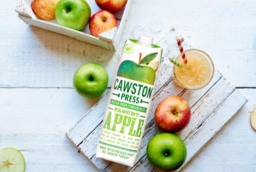 Cawston Press 100% Apple Juice natural (no added sugar) 1L