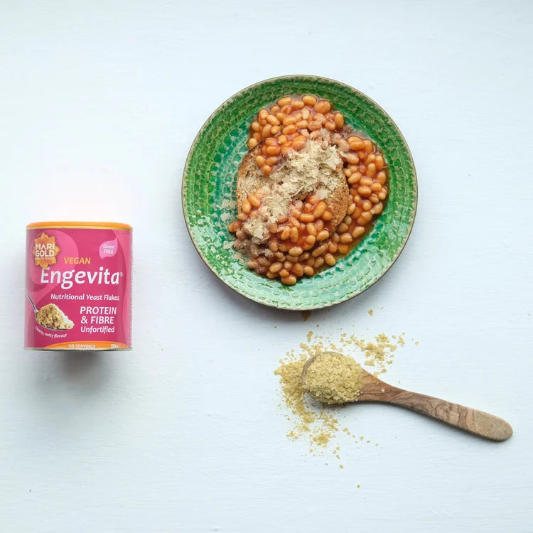Marigold Health Foods Engevita Nutritional Yeast Flakes Protein & Fibre 100g glutenfree