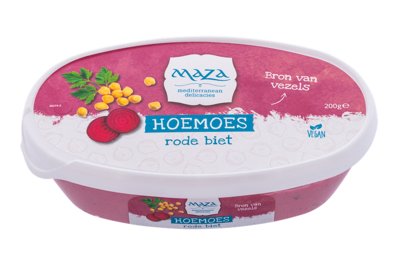 Maza 鷹嘴豆泥甜菜根醬 200gr 無麩質