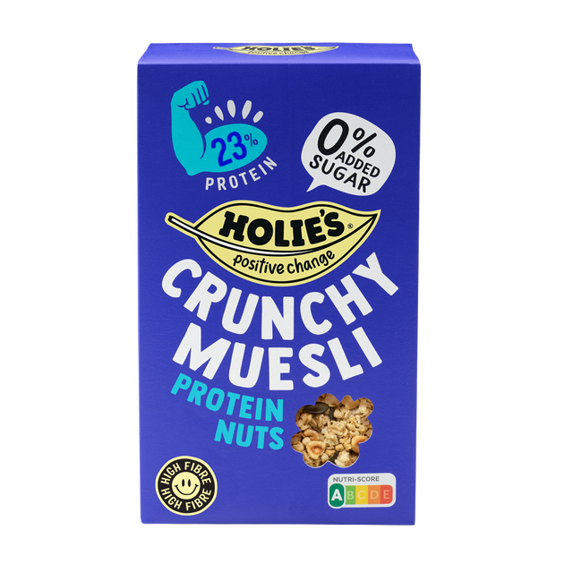 30% SALE - Holie's Crunchu Mueslu Protein Nuts (no added sugar) 400gr (expiry 4-1-27)