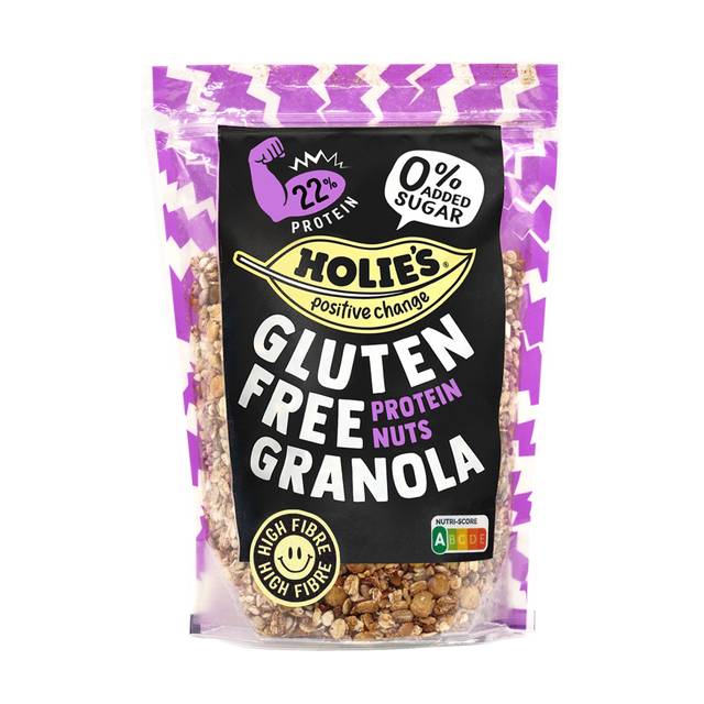 Holie's Glutenfree Granola Protein Nuts (no added sugar) 330gr glutenfree