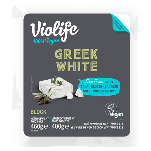 VioLife Greek White Block Feta Cheese 400gr - 6 pack