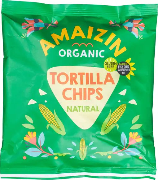 Amaizin Organic Tortillachips Natural glutenfree 75gr