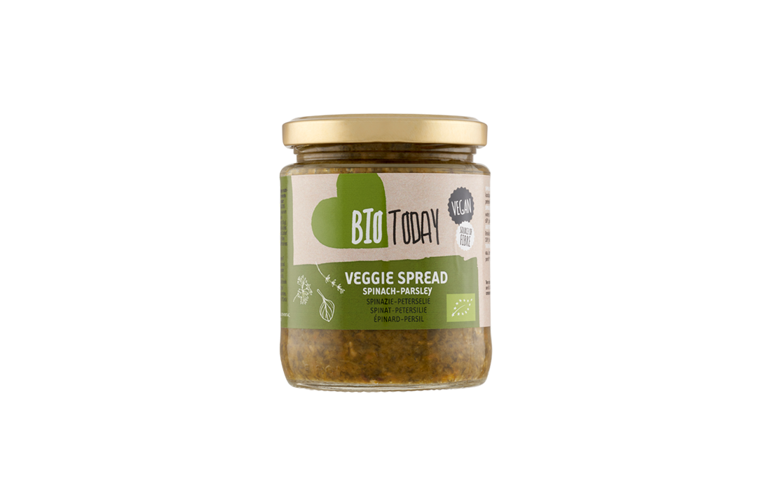 BioToday Organic Spinach Parsley spread 235gr
