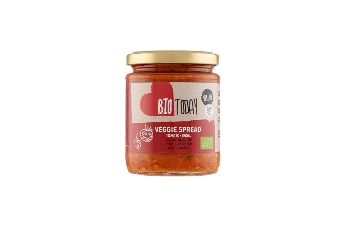 BioToday Organic Tomato Basil spread 235gr