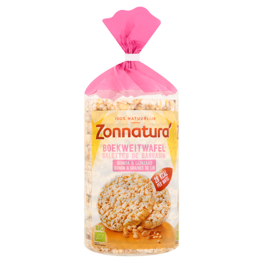 Zonnatura 有機蕎麥藜麥亞麻籽薄餅 100 克