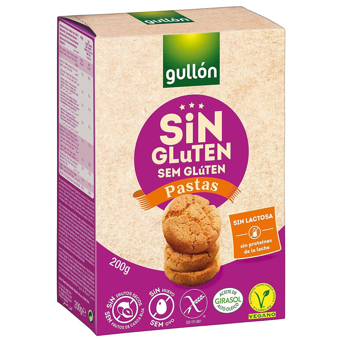 Gullon Biscuit Cookies 200gr glutenfree