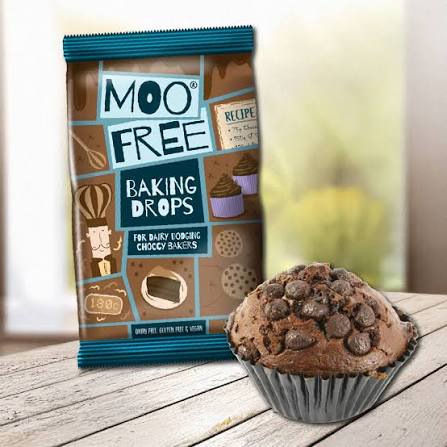 Moo Free Milk Chocolate Baking drops 100gr