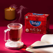 Tetley Redbush Rooibos herbal tea 40pc 100gr