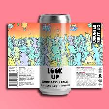 Counter Culture Organic Kombucha Soda Lemongrass & Ginger 330ml glutenfree