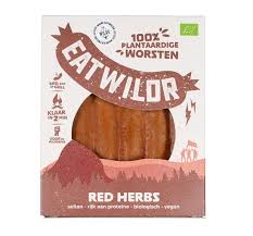 EatWildr Organic Seitan Red Herbs Sausages 200gr