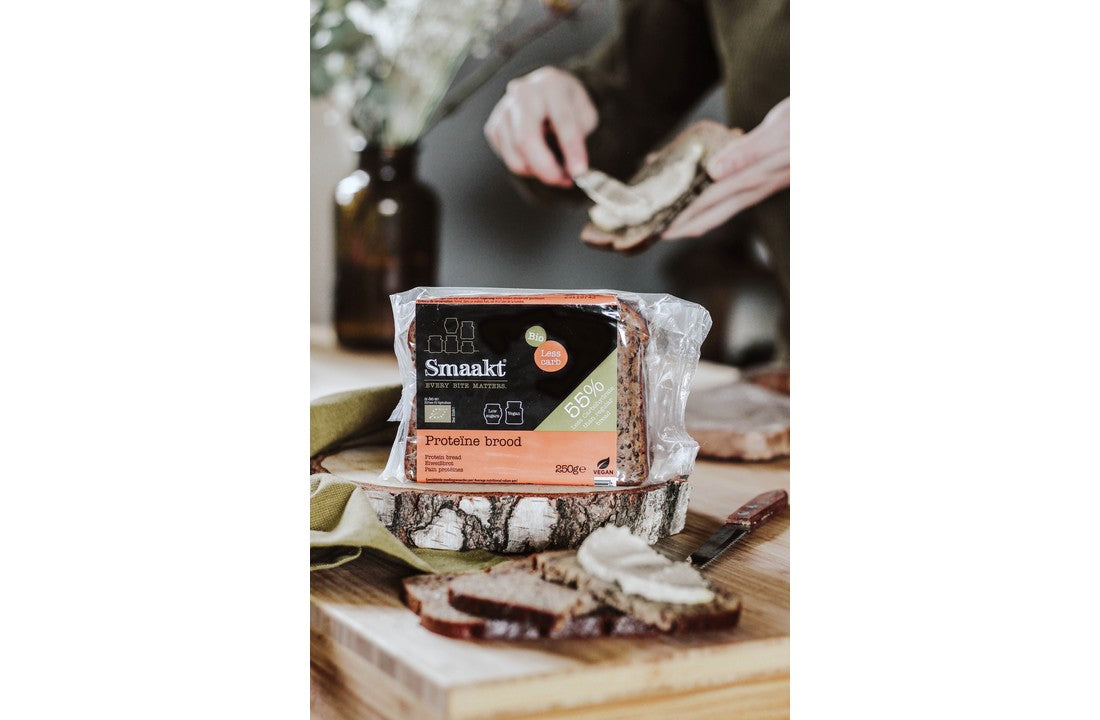 Smaakt 有機蛋白麵包(低碳水化合物)250克