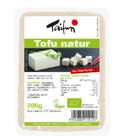 Taifun 有機豆腐 200克