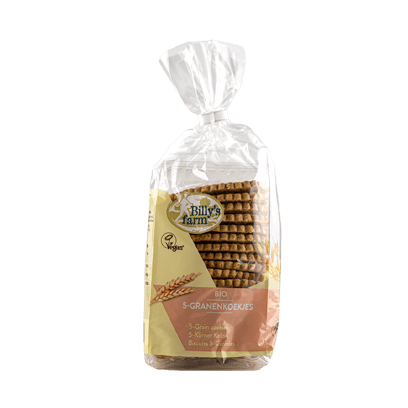 比利農場有機 5 粒餅乾 175 克