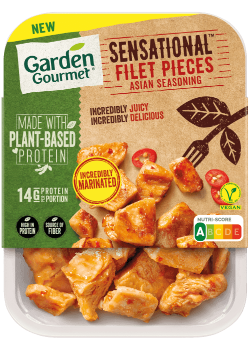 Garden Gourmet Chicken Pieces Asian 160gr