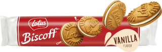 Lotus Biscoff Sandwich Cookies Vanilla filling 150gr