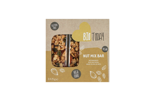 BioToday 有機堅果棒 3 件裝(無麩質)