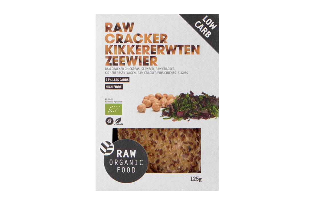 生有機餅乾鷹嘴豆海藻(無麩質)175gr