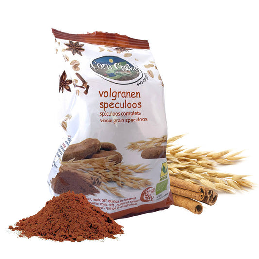 Corn Crake Organic Oatmeal Gingerbread spices (Speculoos) cookies 150gr glutenfree