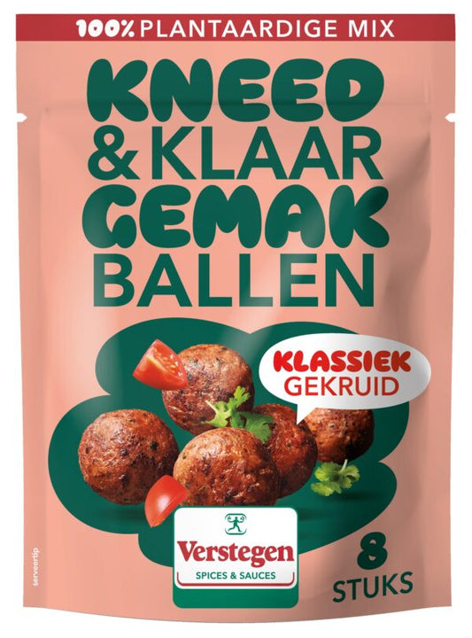 Verstegen Meatballs classic Easy mix for 8 meatballs 60gr