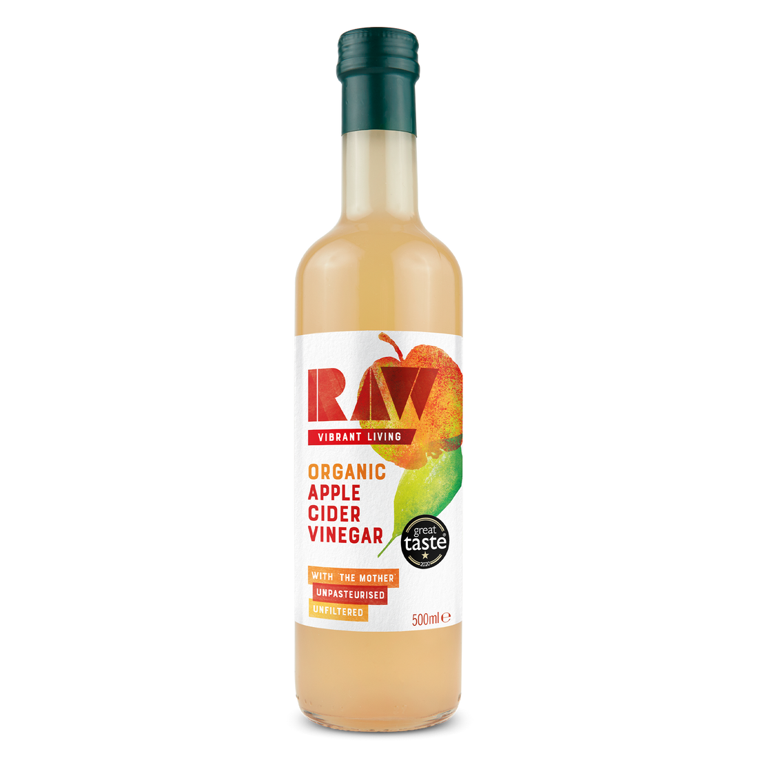 Biona Organic Raw Apple Cider Vinegar Mother 500ml glutenfree