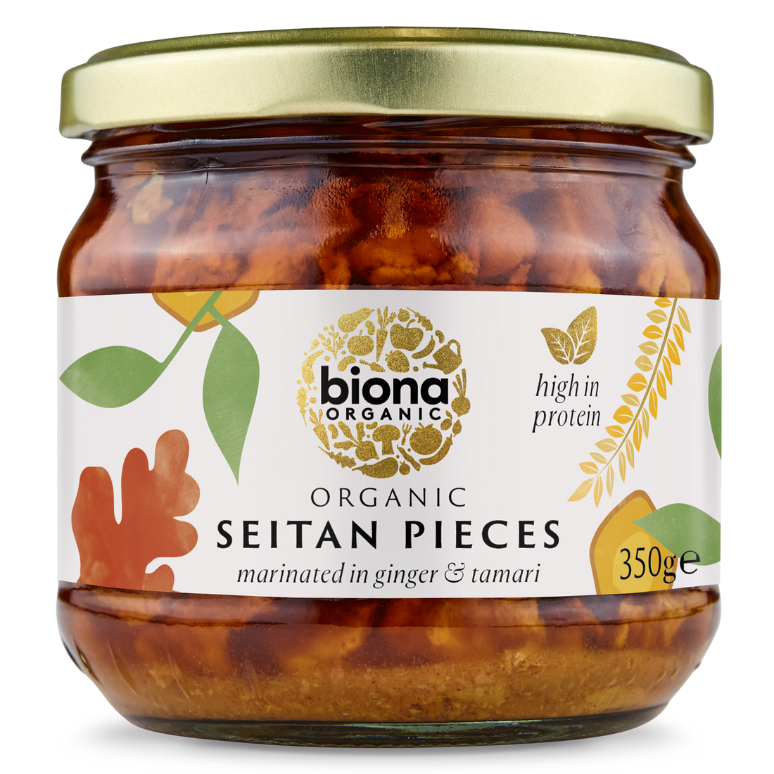 Biona Organic Seitan Ginger & Tamari 350gr