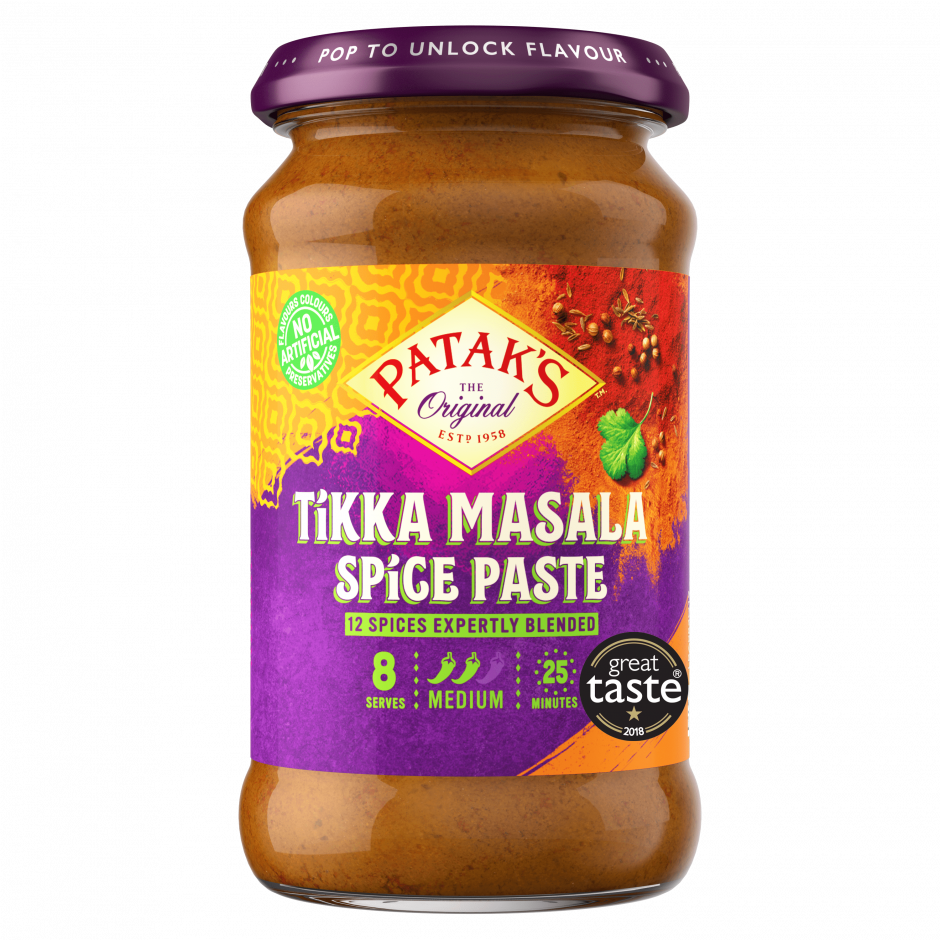 Patak's Tikka Masala Curry paste 280gr (8 servings)