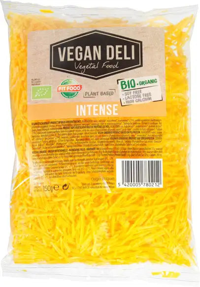 Vegan Deli Organic Grated Cheese Intense 150gr