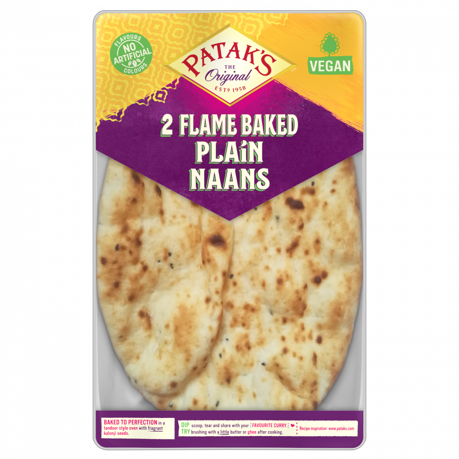 Patak's Naan 2x Plain 240gr