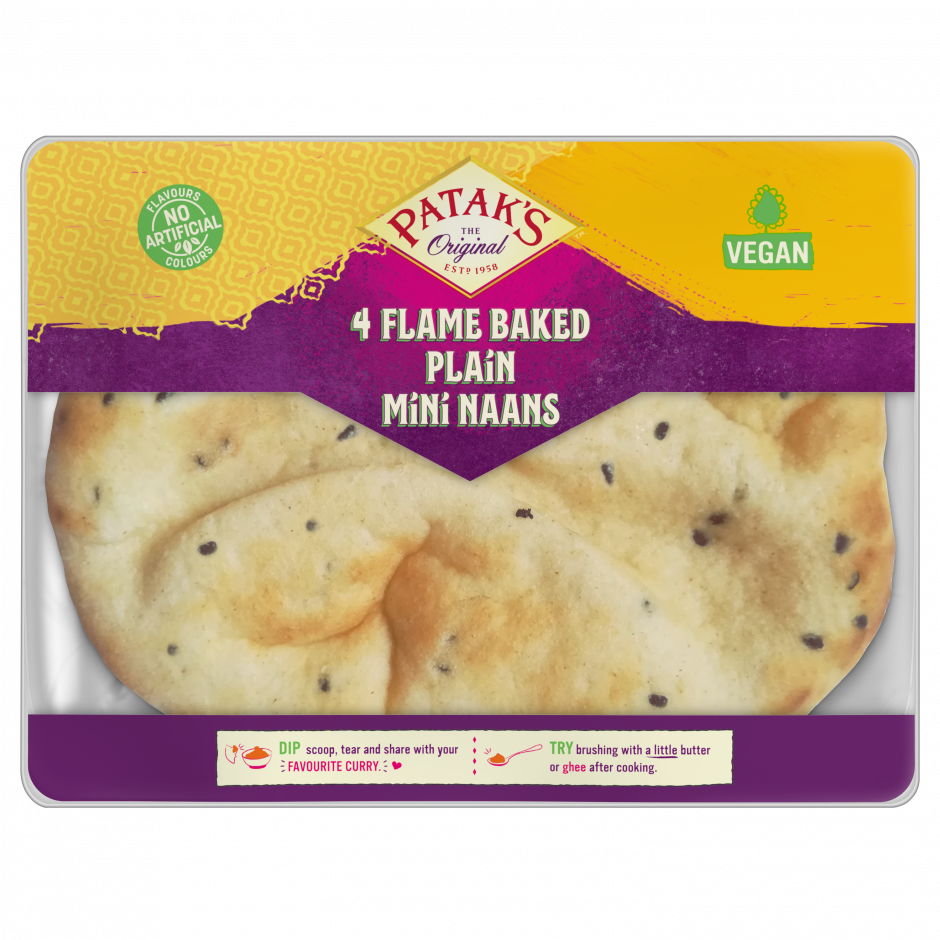 Patak's Naan Mini Plain 188gr