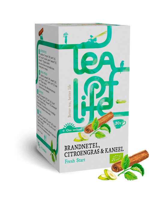 Tea of Life Organic Nettle, Lemongrass & Cinnamon Fresh Start 20x