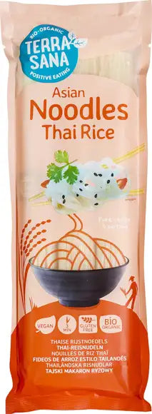 Terrasana Organic Thai Rice noodles 250gr glutenfree