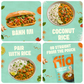 FIID Lentil & Sweet Potato Curry bowl ready to eat 275gr glutenfree