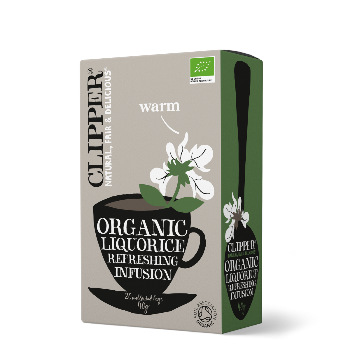 Clipper Organic Tea 100% Liquorice 20 unbleached teabags