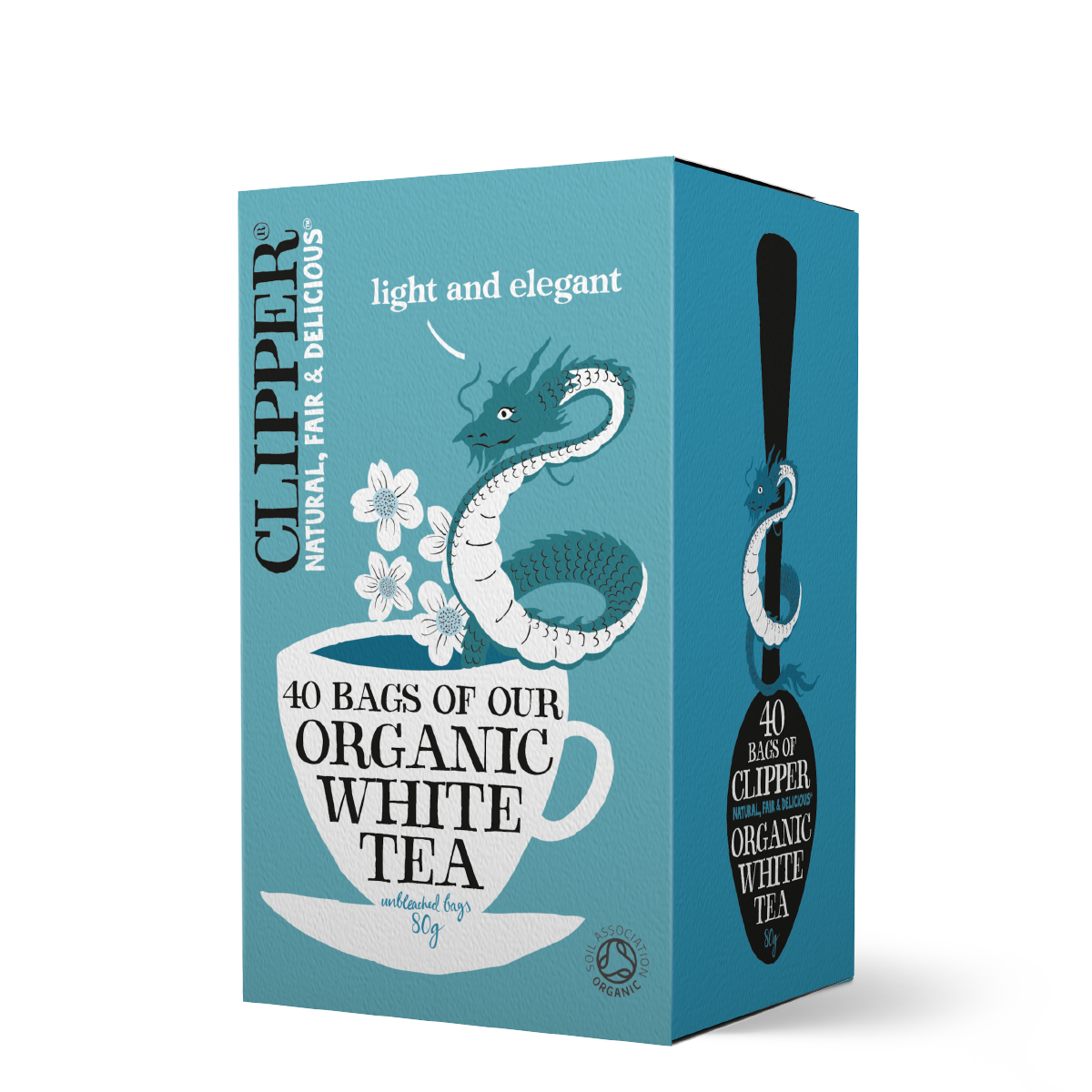 Clipper Organic Tea White Tea 20 unbleached teabags