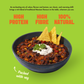FIID Smoky Black Bean Chilli bowl ready to eat 275gr glutenfree
