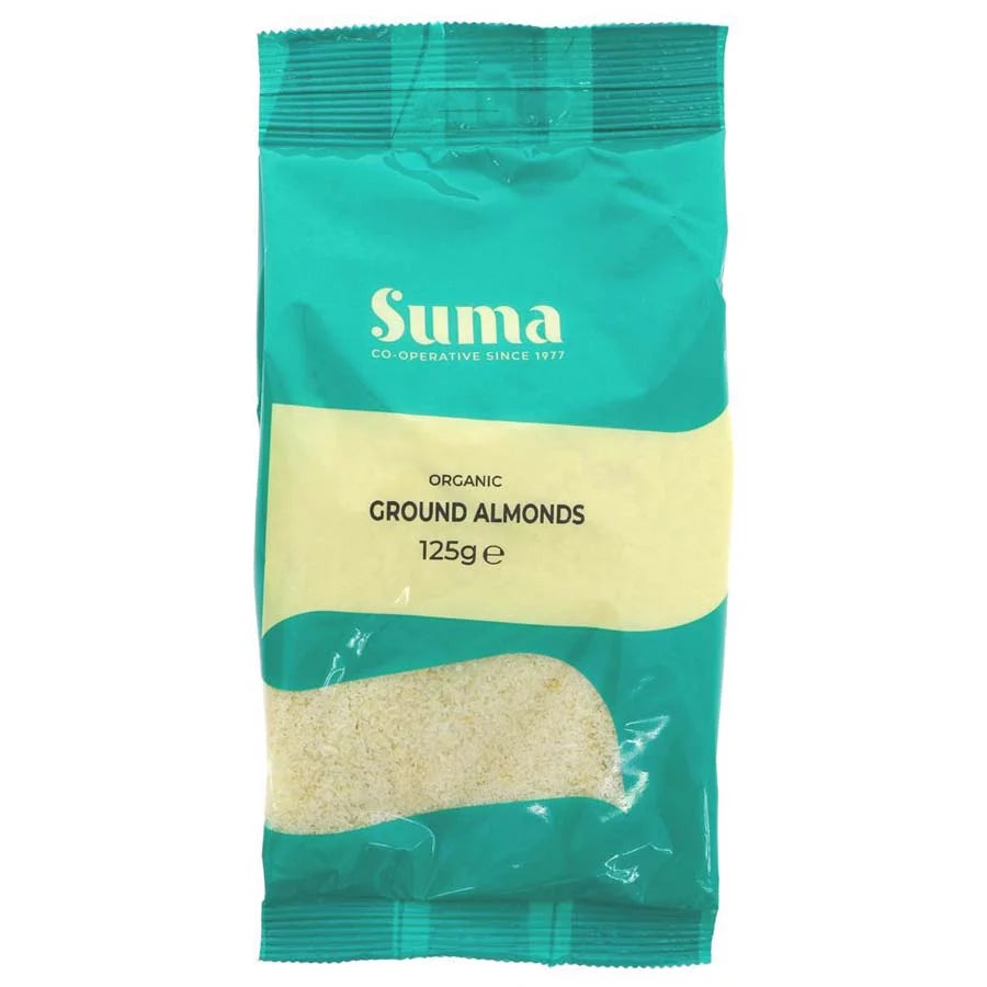 Suma Organic Almonds Grounds 125gr glutenfree