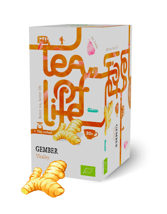 Tea of Life Organic Ginger Vitality 20x